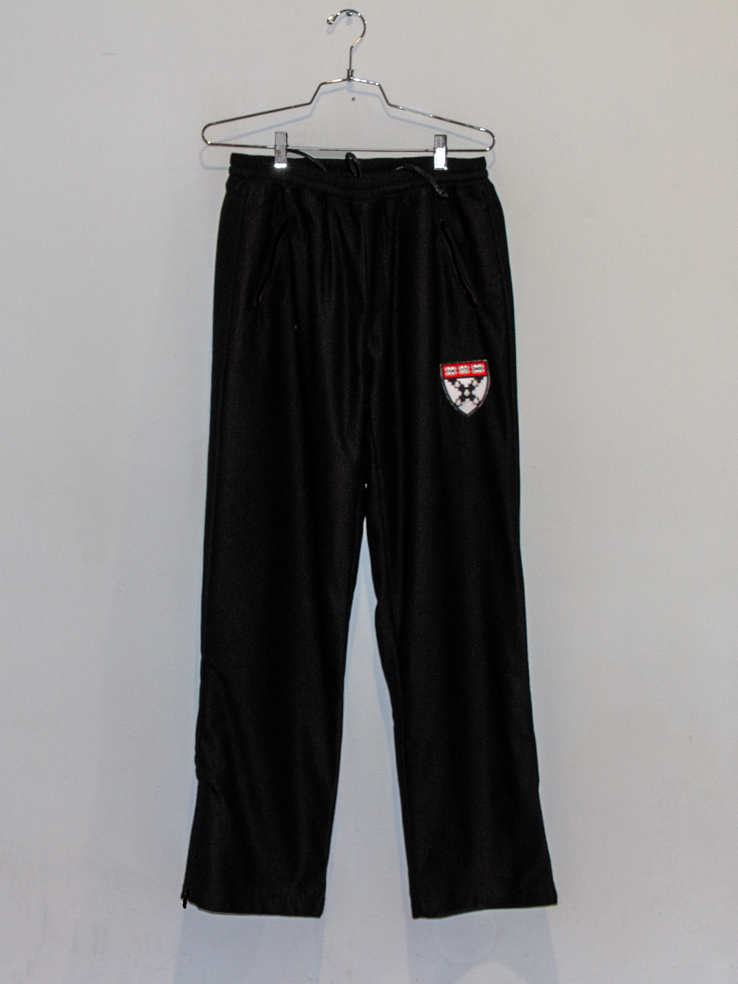 BLACK MESH TRACK PANT (TONAL)