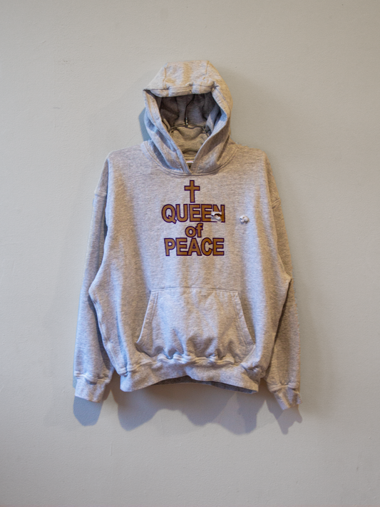 QUEEN OF PEACE PURPLE/TAN