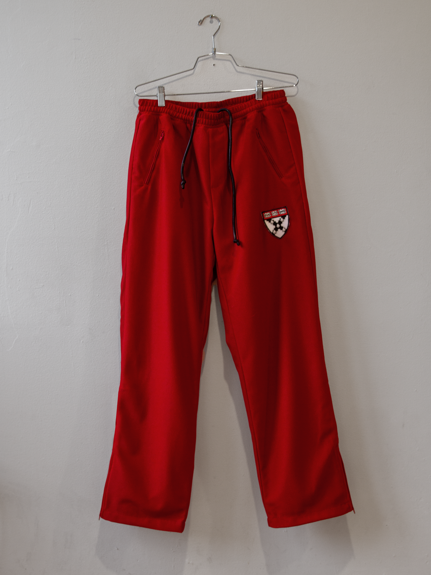 RED MESH TRACK PANT