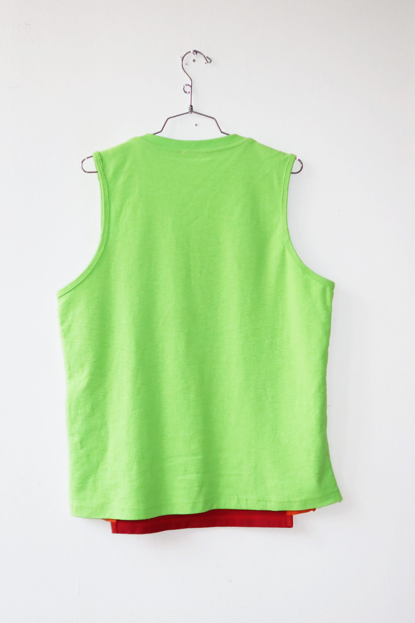 RECYCLED TANK ( GREEN / RED / ORANGE )