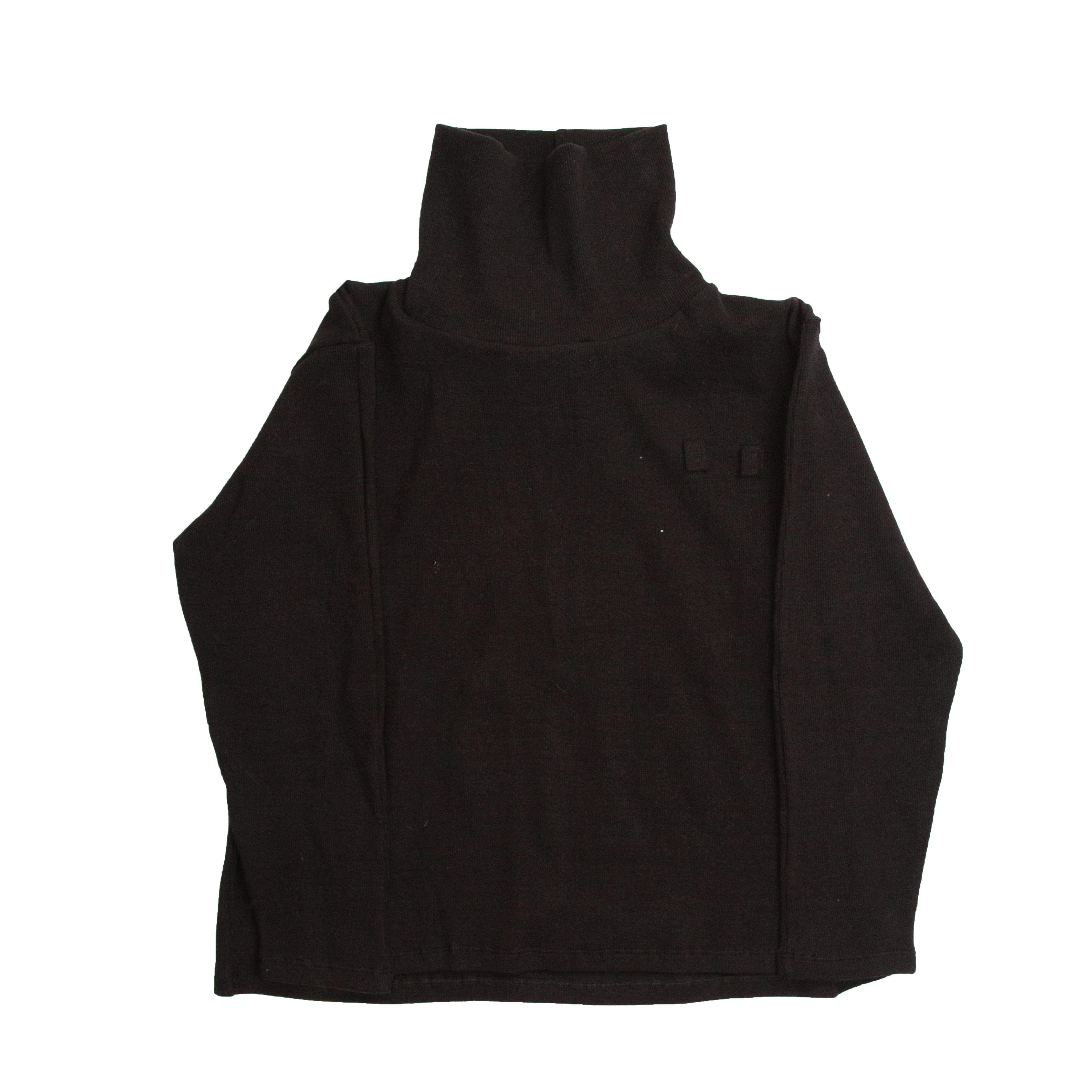 Rib Turtleneck (Black)