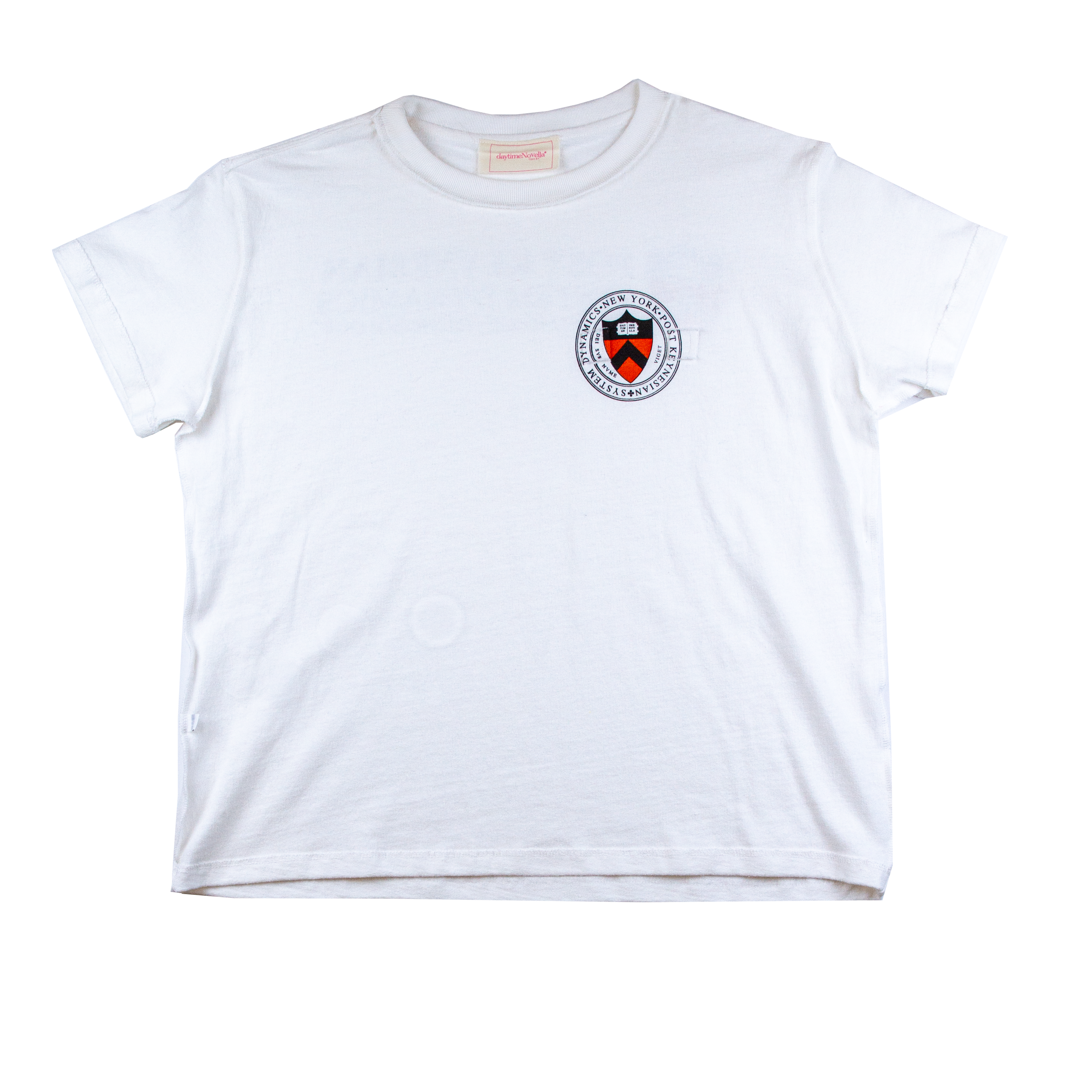 SS T Shirt (White/Crest)