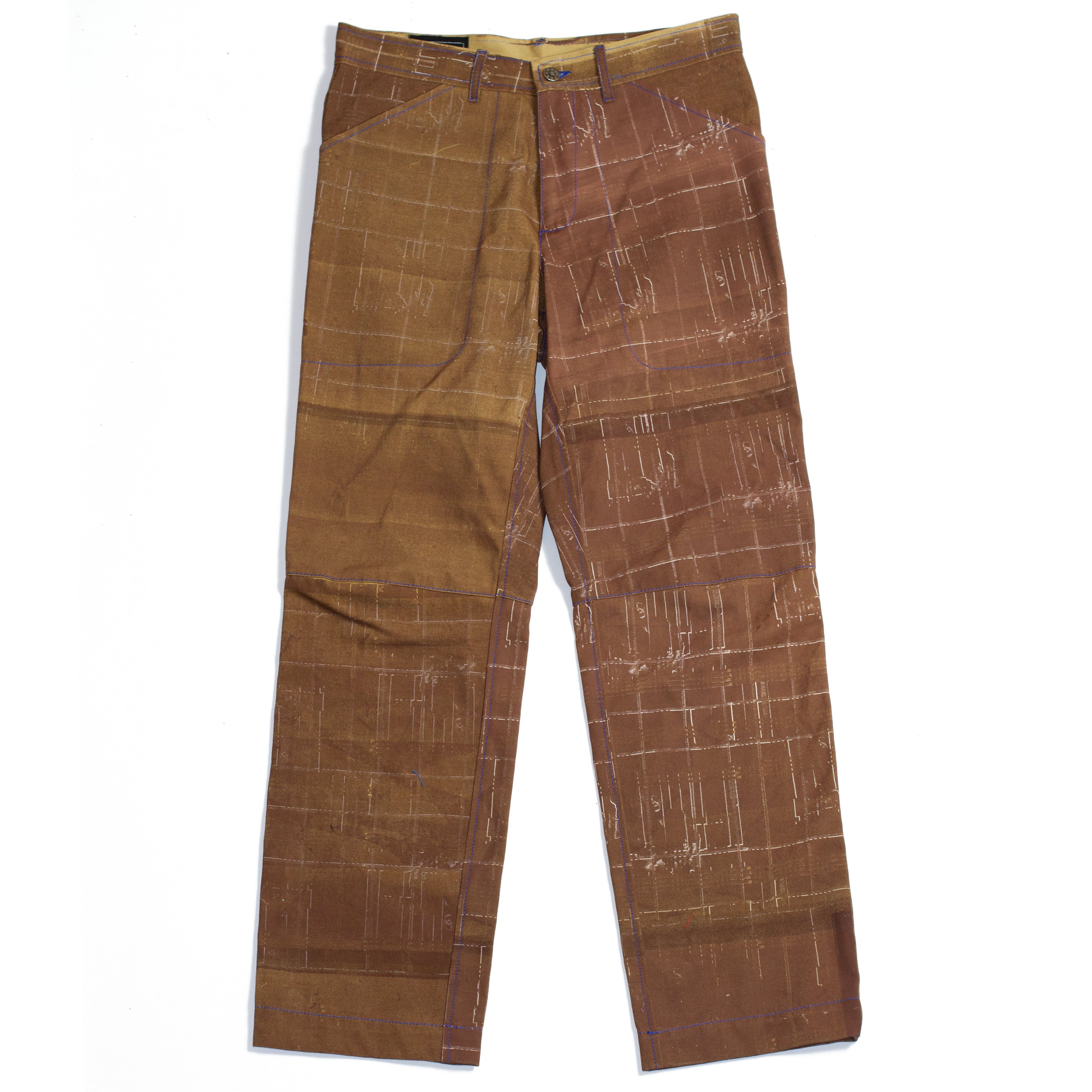 Work Pant (Brown Checks)