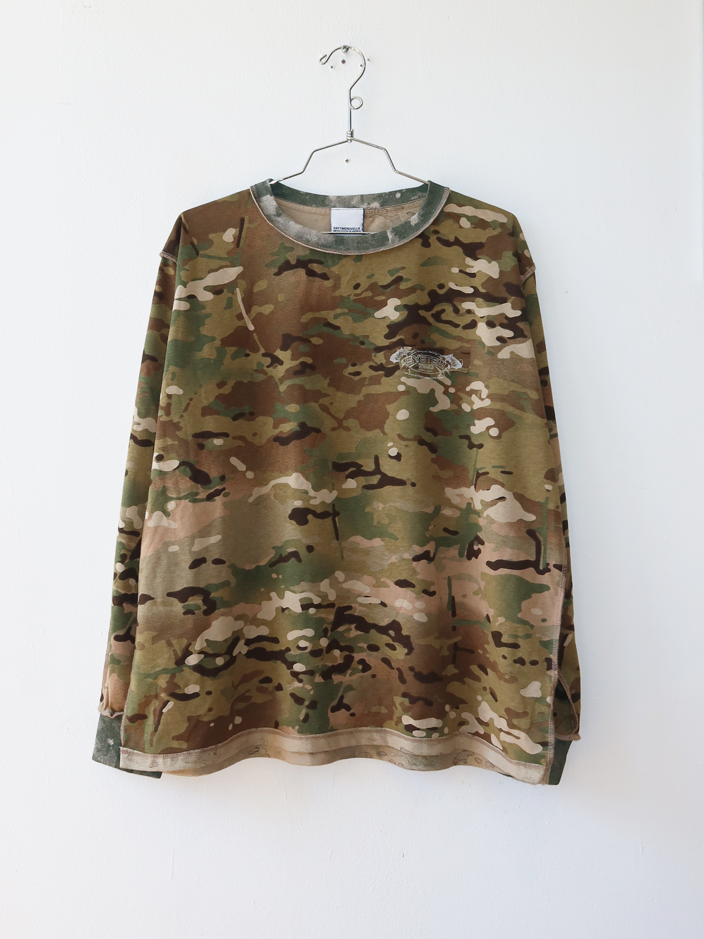 CAMO LONG SLEEVE TSHIRT